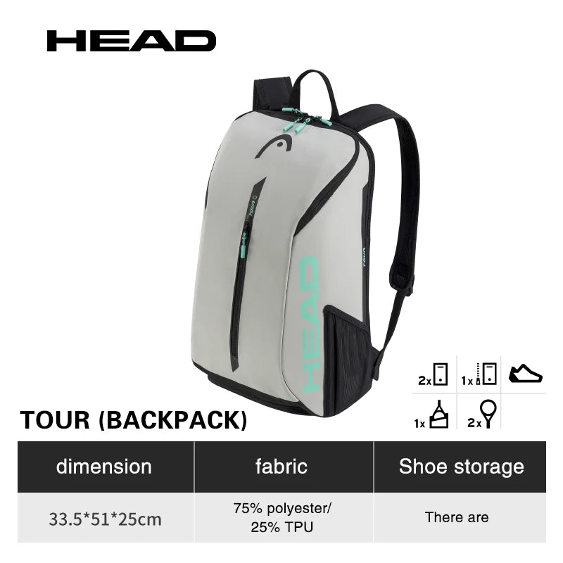 Mochila HEAD Tour Team Profesional - Mochila Matchday Tenis Unisex