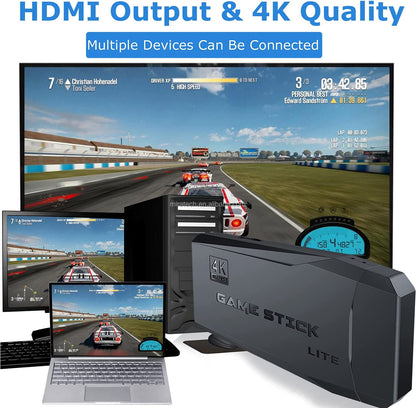 🎮 Game Stick 4K Lite Console - 10,000 Retro Games | Christmas Gift 2025