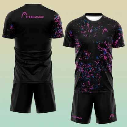 Men's Plus Size Tracksuit - Breathable Quick-Drying Loose Fit Tennis Set