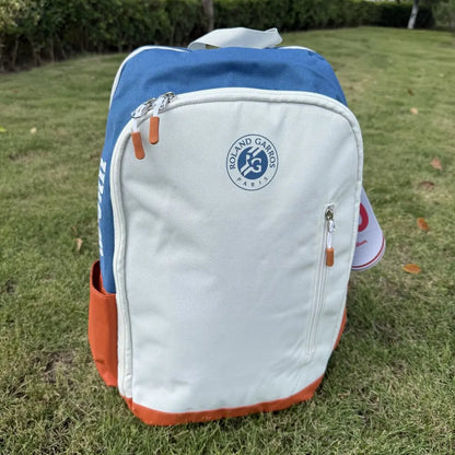Mochila Wilson Roland Garros - Backpack French Open Gran Capacidad Multifuncional para Tenis