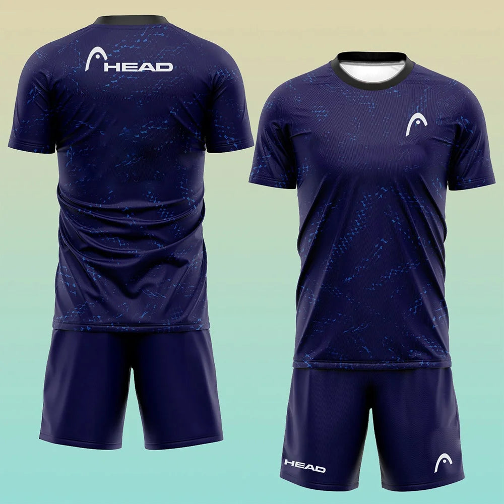 Men's Plus Size Tracksuit - Breathable Quick-Drying Loose Fit Tennis Set