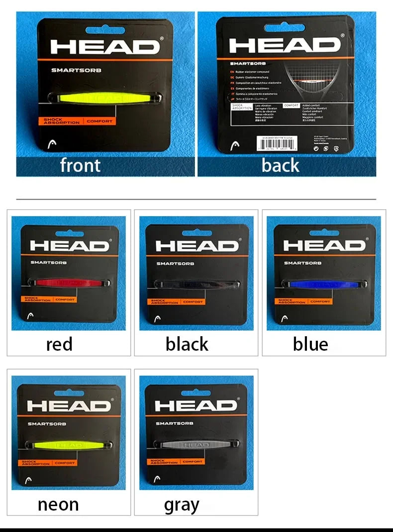 Antivibrador HEAD para Raqueta de Tenis - Dampener Silicona Profesional Absorbe Vibraciones