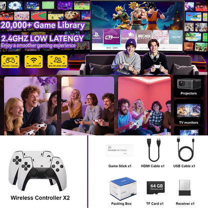 🎮 M15 Game Stick ULTRA PRO 4K TV Console - 10,000 Retro Games | Christmas Gift 2025 Black Friday