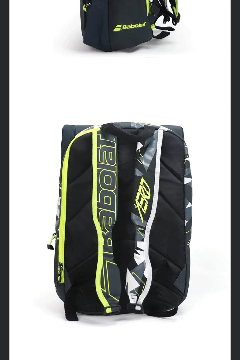 Babolat Professional Backpack - 6 Models - 3 Racket Bag with Shoe Compartment