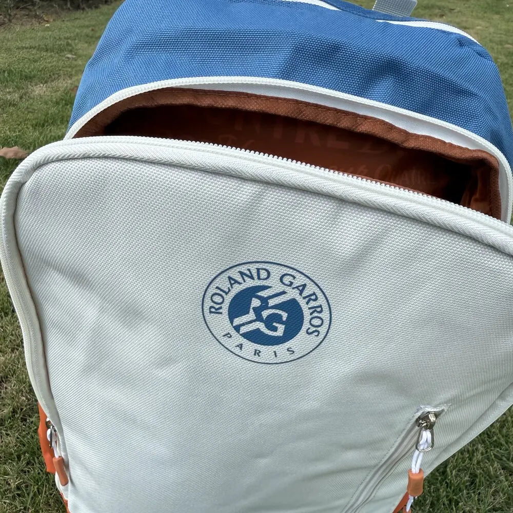 Mochila Wilson Roland Garros - Backpack French Open Gran Capacidad Multifuncional para Tenis