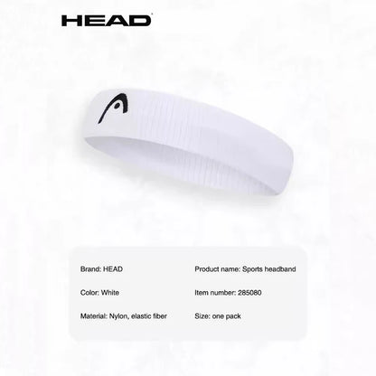 Banda Deportiva HEAD - Cintillo Antisudor Profesional para Tenis