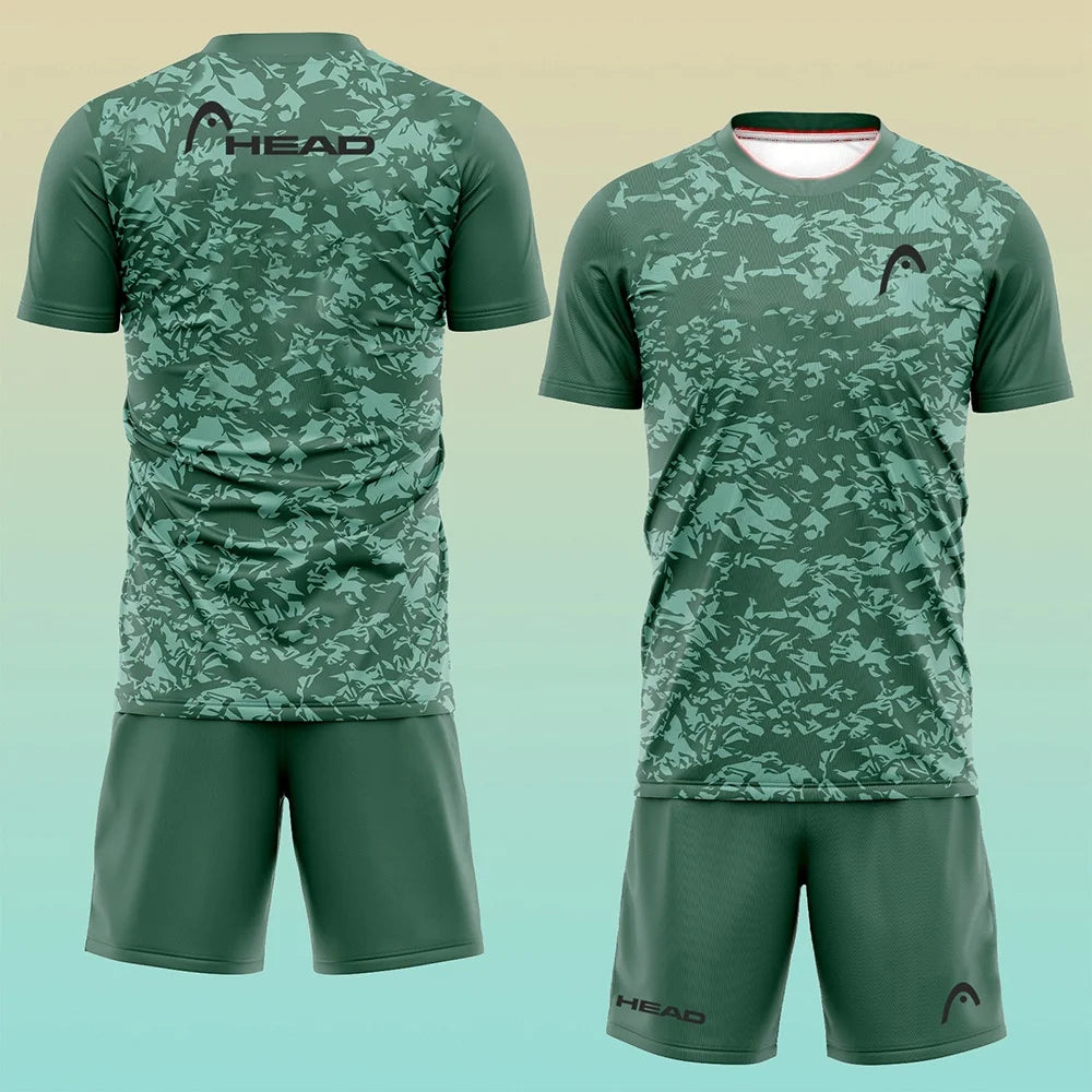 Men's Plus Size Tracksuit - Breathable Quick-Drying Loose Fit Tennis Set