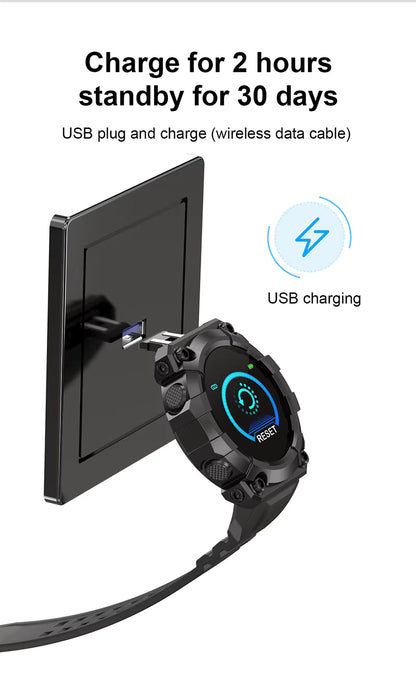 ⌚ Smartwatch FD68 Pro - Reloj Inteligente Deportivo Pantalla Táctil IP67 Resistente Agua