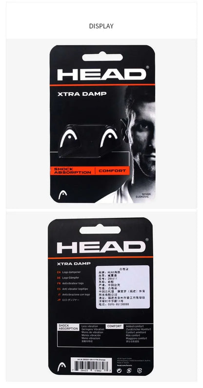 Antivibrador HEAD para Raqueta de Tenis - Dampener Silicona Profesional Absorbe Vibraciones