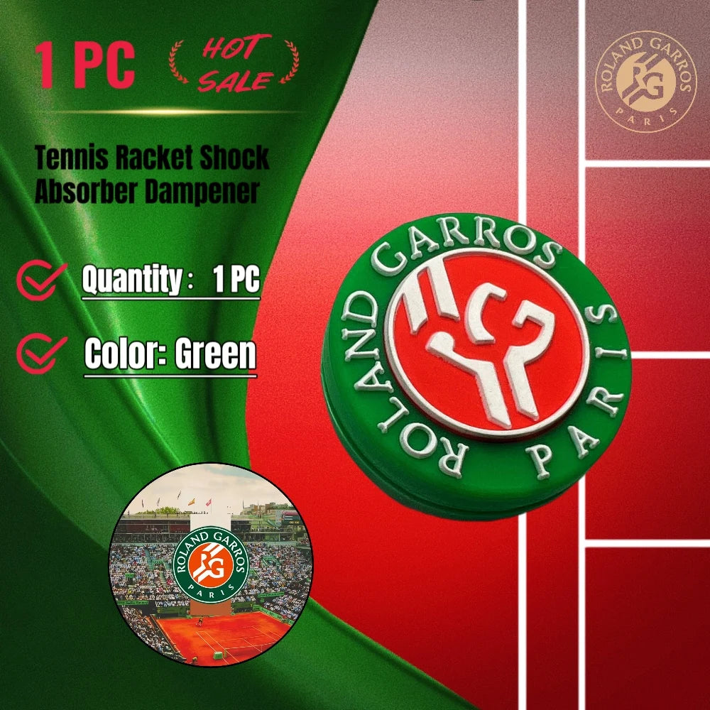 Pack of 4 Tennis Vibration Dampeners for Roland Garros &amp; Wimbledon