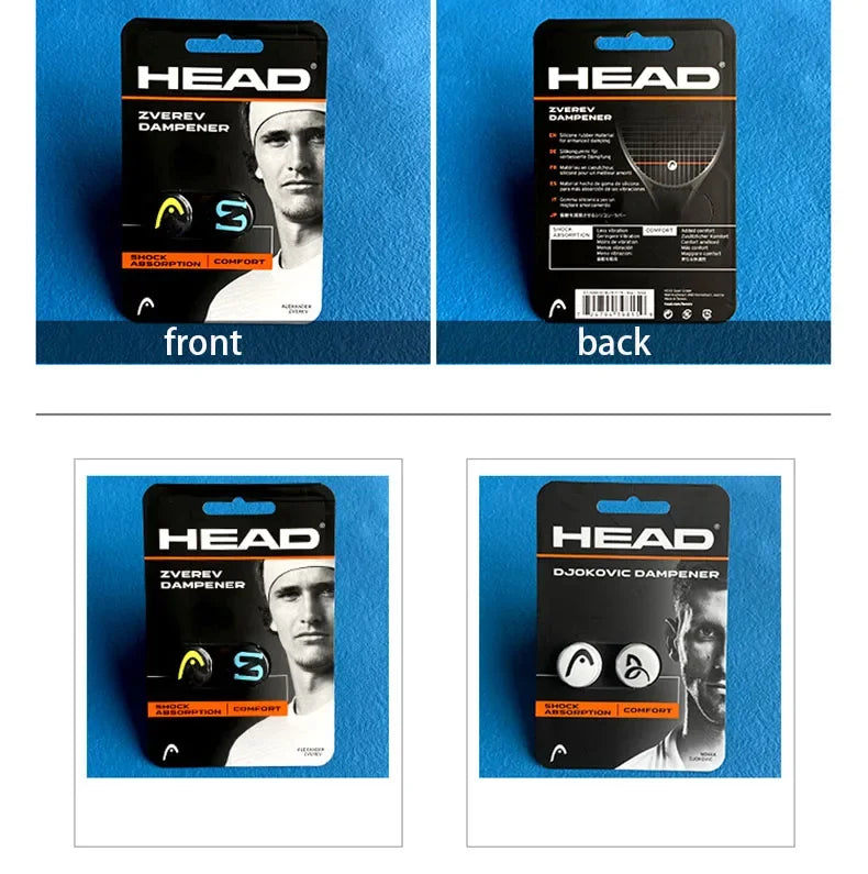 Antivibrador HEAD para Raqueta de Tenis - Dampener Silicona Profesional Absorbe Vibraciones
