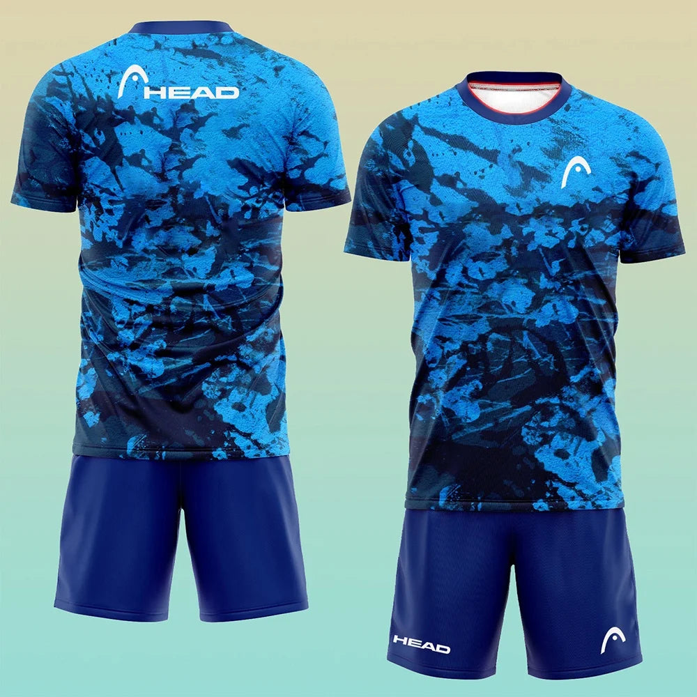 Men's Plus Size Tracksuit - Breathable Quick-Drying Loose Fit Tennis Set