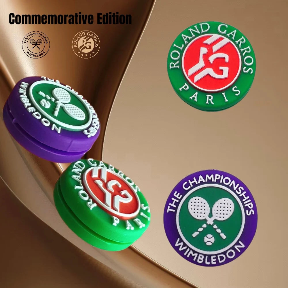 Pack of 4 Tennis Vibration Dampeners for Roland Garros &amp; Wimbledon