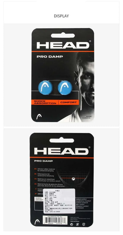 Antivibrador HEAD para Raqueta de Tenis - Dampener Silicona Profesional Absorbe Vibraciones
