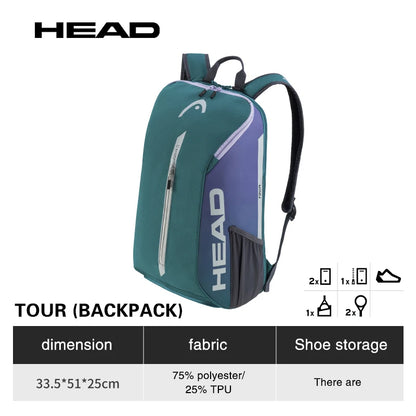 Mochila HEAD Tour Team Profesional - Mochila Matchday  Tenis  Unisex