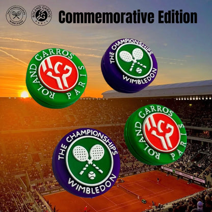 Pack of 4 Tennis Vibration Dampeners for Roland Garros &amp; Wimbledon