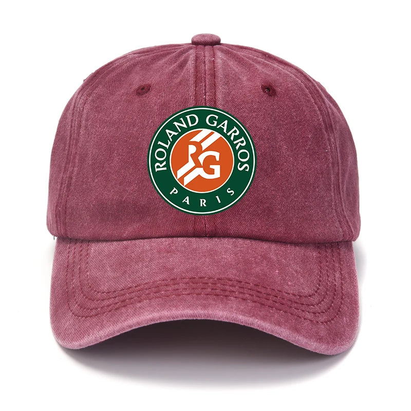 Gorra PARIS 100% Algodón Vintage - Baseball Cap Snapback Ajustable Unisex para Golf y Casual