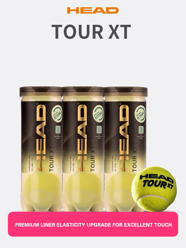 🎾 HEAD Tour XT Balls - Pack of 3 to 6 Jars (Save on Shipping)