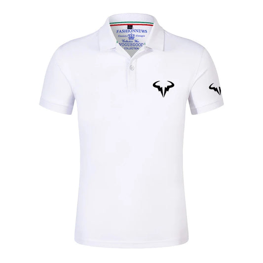 Polo Shirt Rafael Nadal Tennis - Camiseta Manga Corta Casual Slim Fit para Hombre Verano