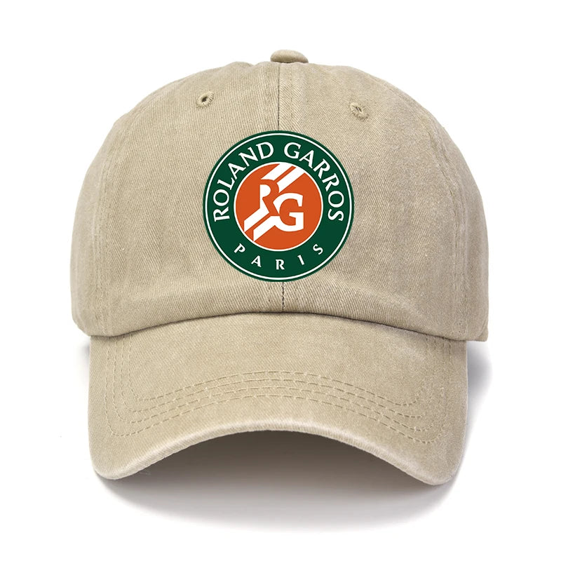 Gorra PARIS 100% Algodón Vintage - Baseball Cap Snapback Ajustable Unisex para Golf y Casual