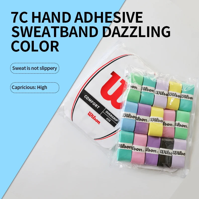 Wilson Pro Overgrip Pack 15 Units - Perfect Christmas Gift for Tennis Players