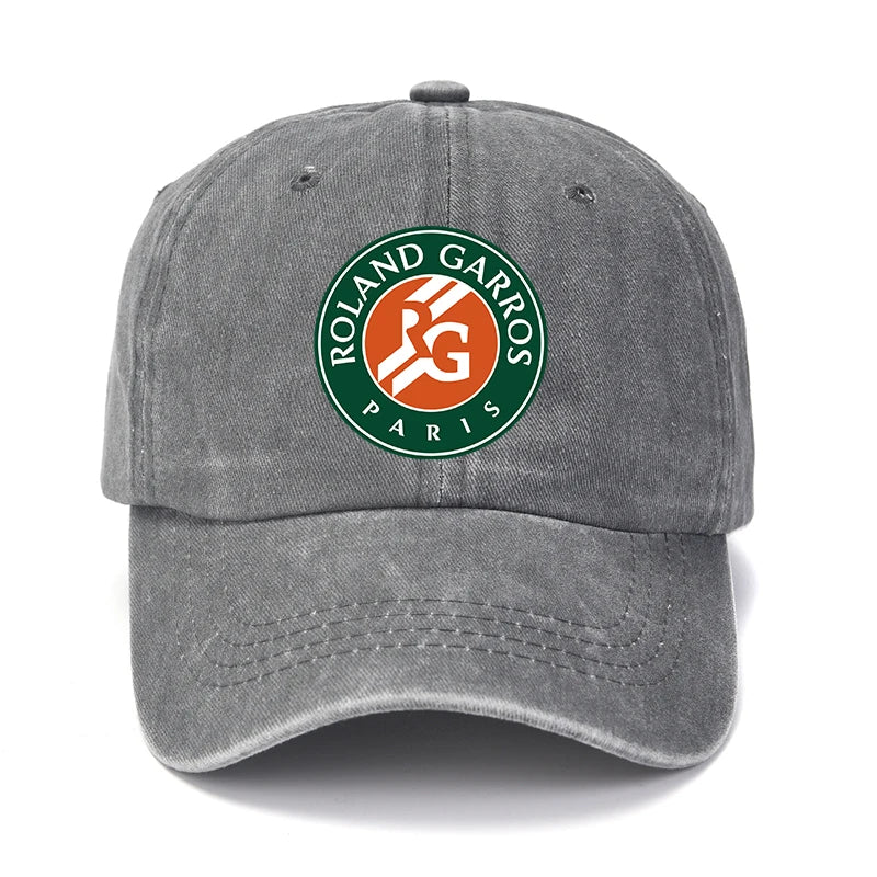 Gorra PARIS 100% Algodón Vintage - Baseball Cap Snapback Ajustable Unisex para Golf y Casual