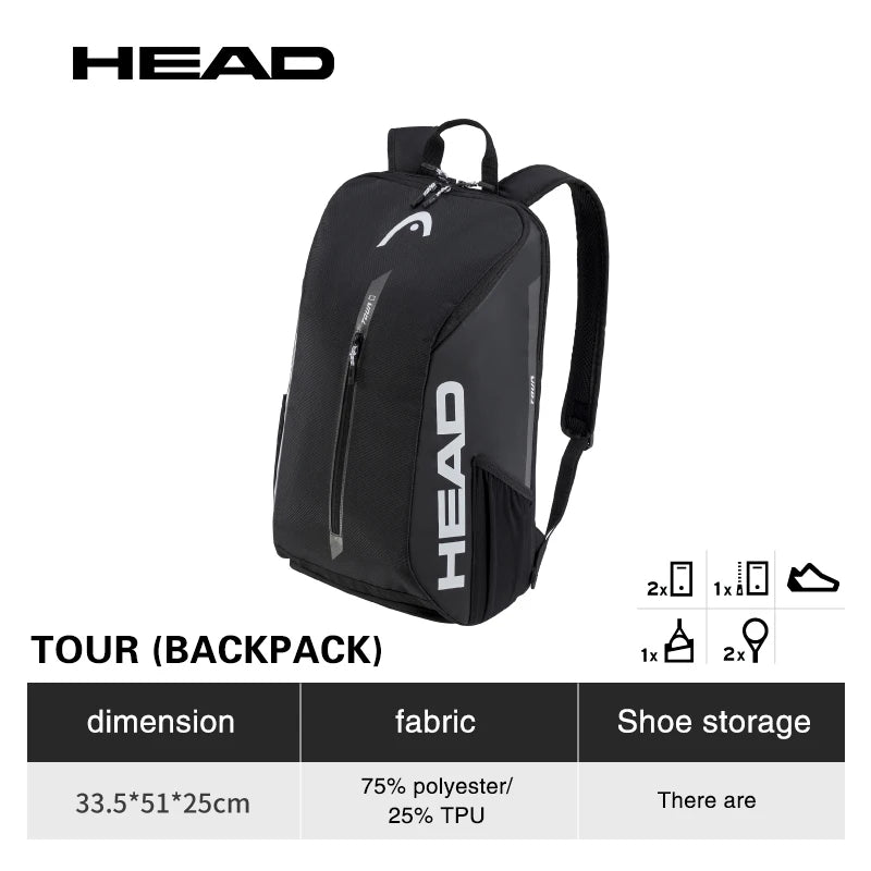 Mochila HEAD Tour Team Profesional - Mochila Matchday  Tenis  Unisex