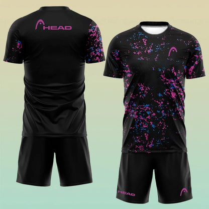 Men's Plus Size Tracksuit - Breathable Quick-Drying Loose Fit Tennis Set