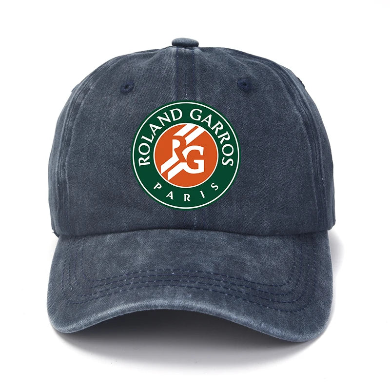 Gorra PARIS 100% Algodón Vintage - Baseball Cap Snapback Ajustable Unisex para Golf y Casual