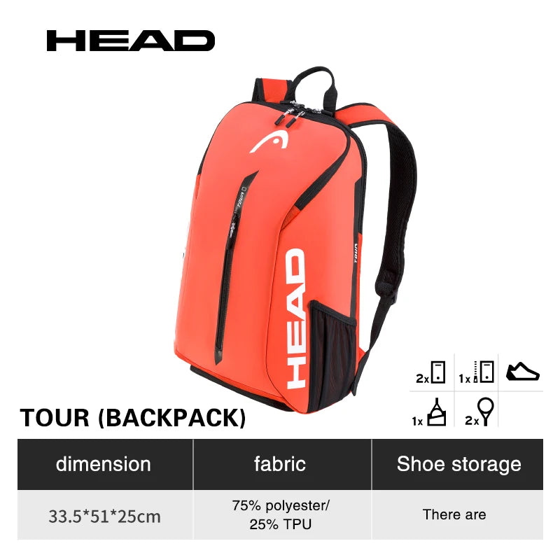 Mochila HEAD Tour Team Profesional - Mochila Matchday  Tenis  Unisex