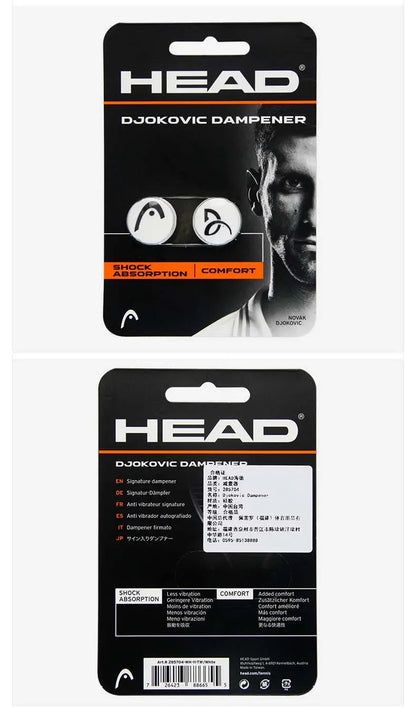 Antivibrador HEAD para Raqueta de Tenis - Dampener Silicona Profesional Absorbe Vibraciones