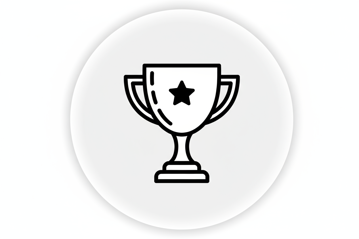 emoji de trofe sin color